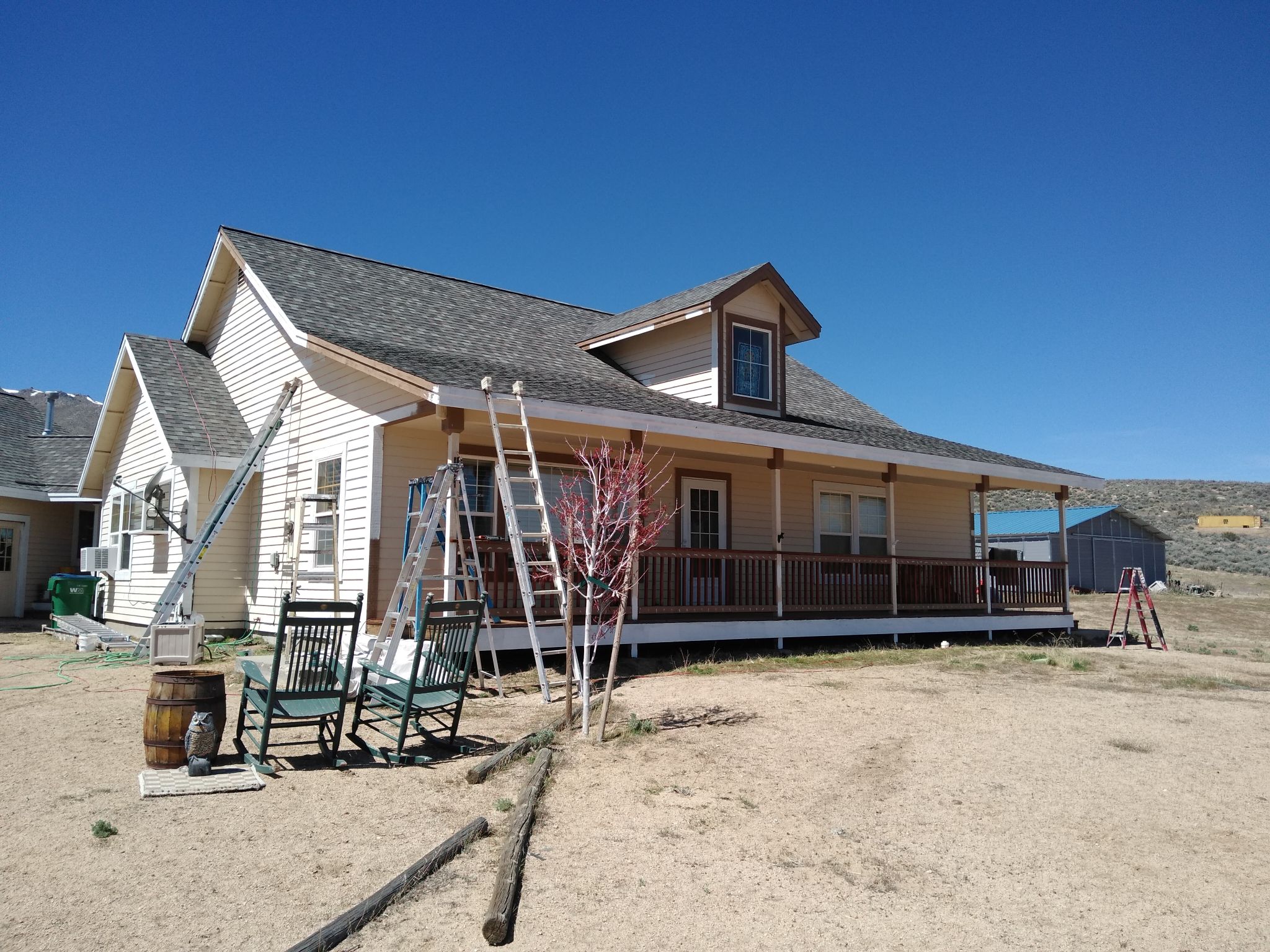 Exterior Residential Painting - Before